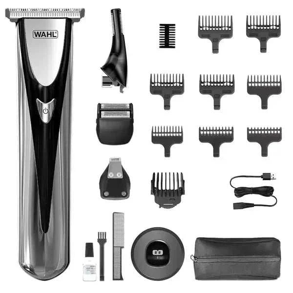 Wahl Bart- und Body Trimmer Elite Groom mit Aufsätzen für präzises Styling und lange Akkulaufzeit