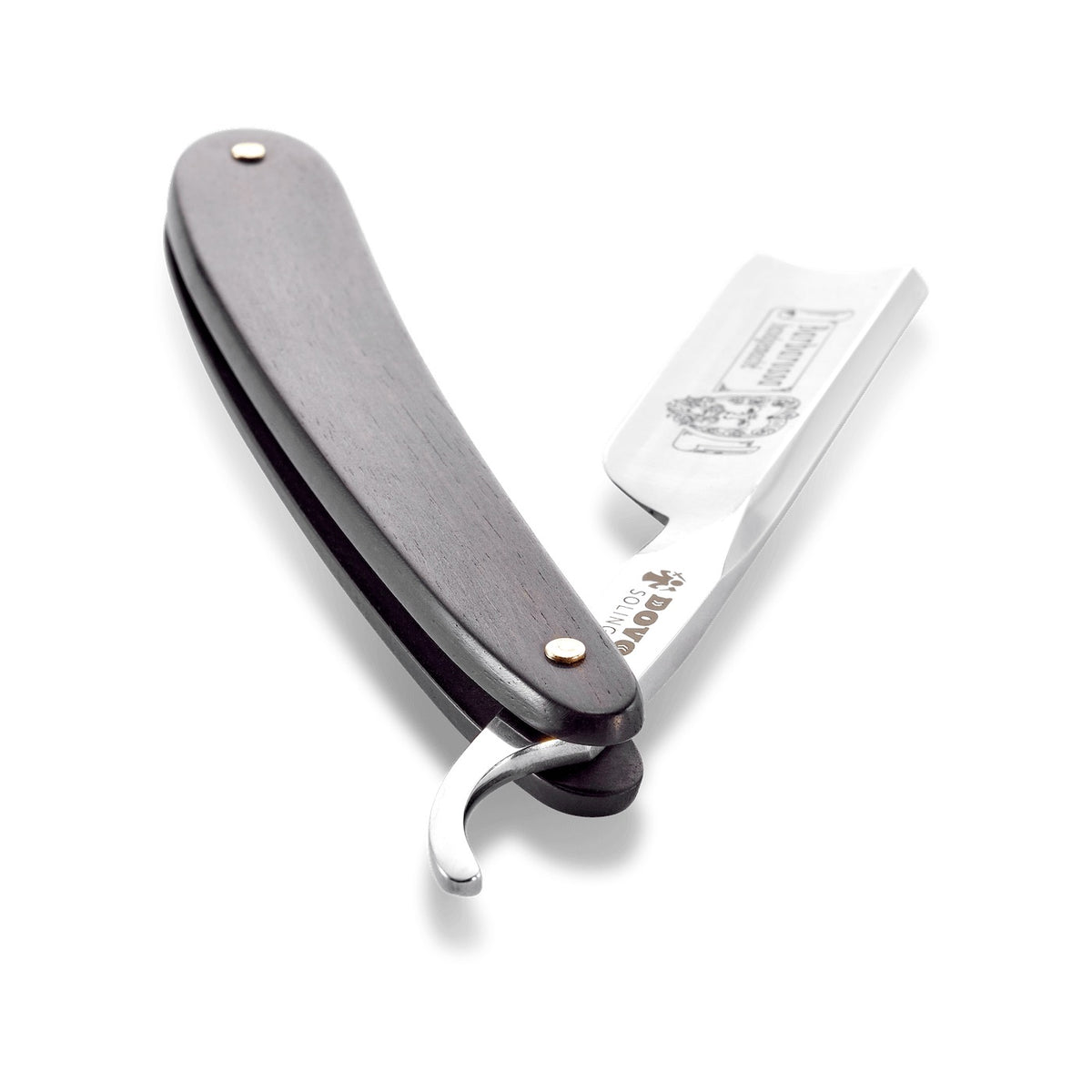 Rasiermesser Barbarossa Ebenholz Spanischer Kopf 5/8" - Dovo