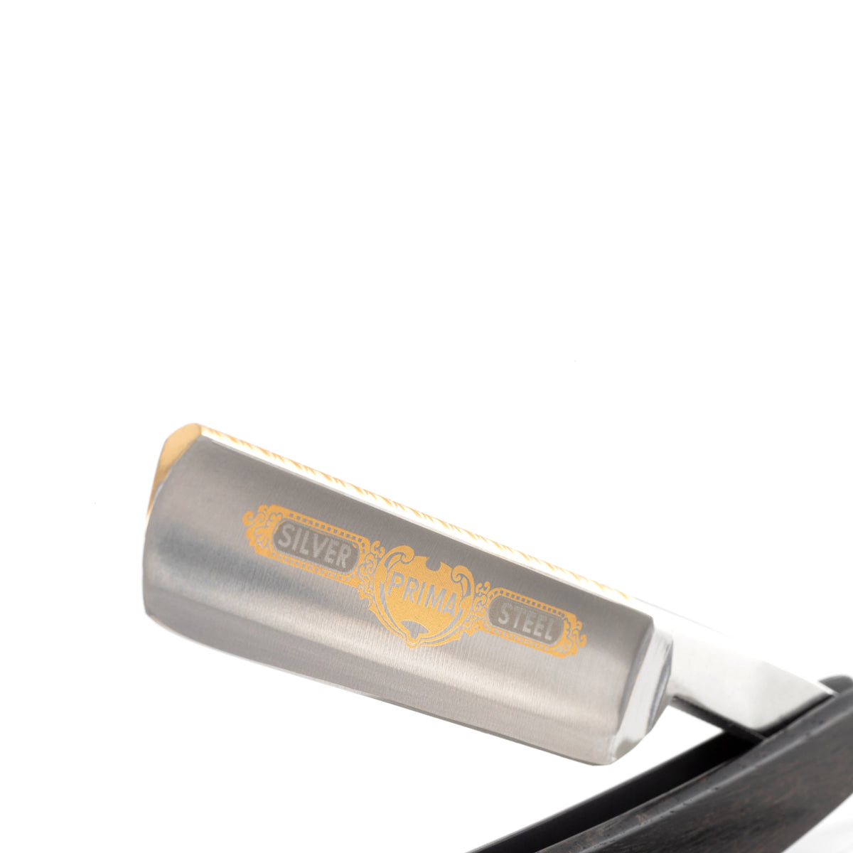 Rasoir PRIMA en ébène à tête ronde 5/8" - Dovo