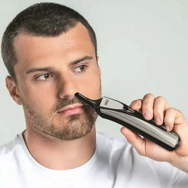 WAHL Bart- und Body Trimmer Elite Groom mit mehreren Aufsätzen und langer Akku-Laufzeit für präzises Styling