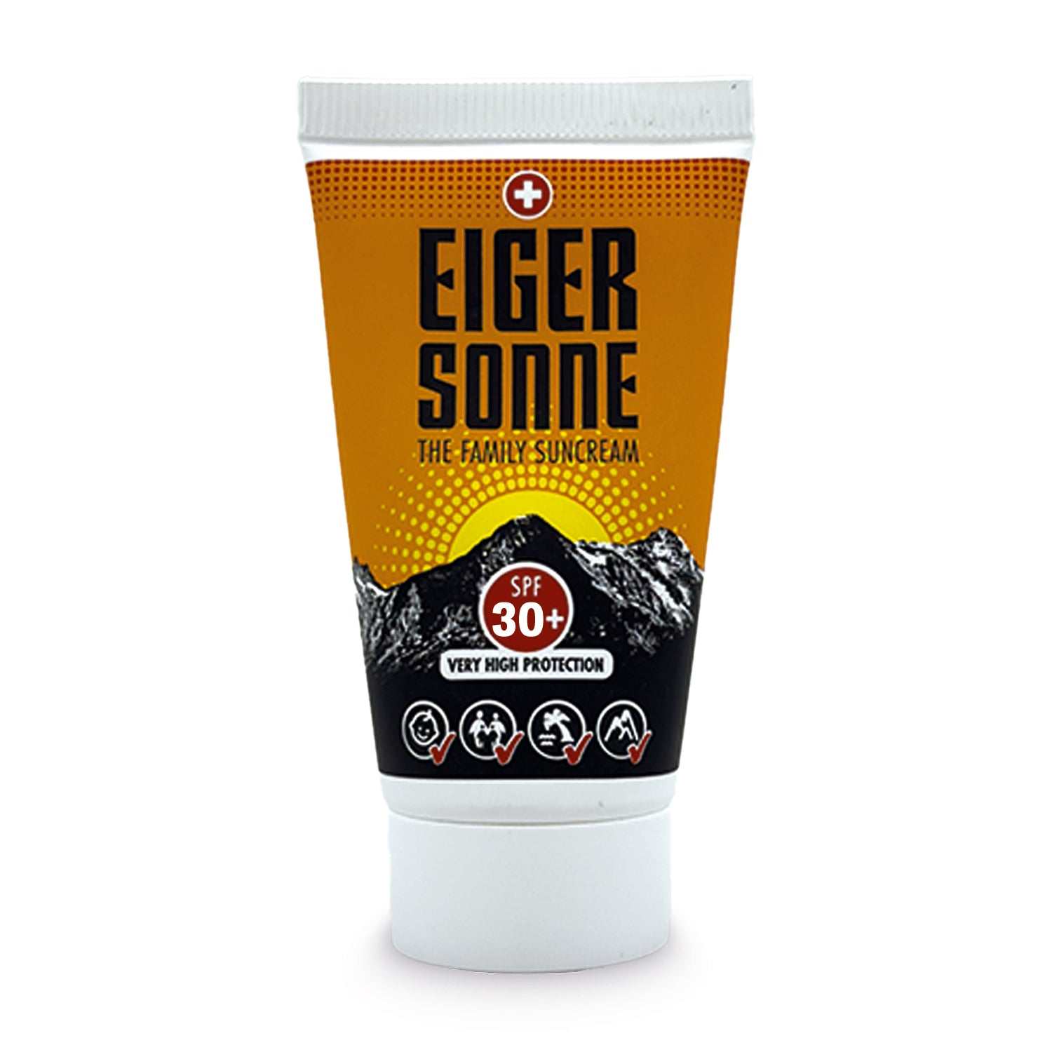 Sonnencreme SPF 30 von Eiger Sonne für zuverlässigen UV-Schutz und natürliche Bräune