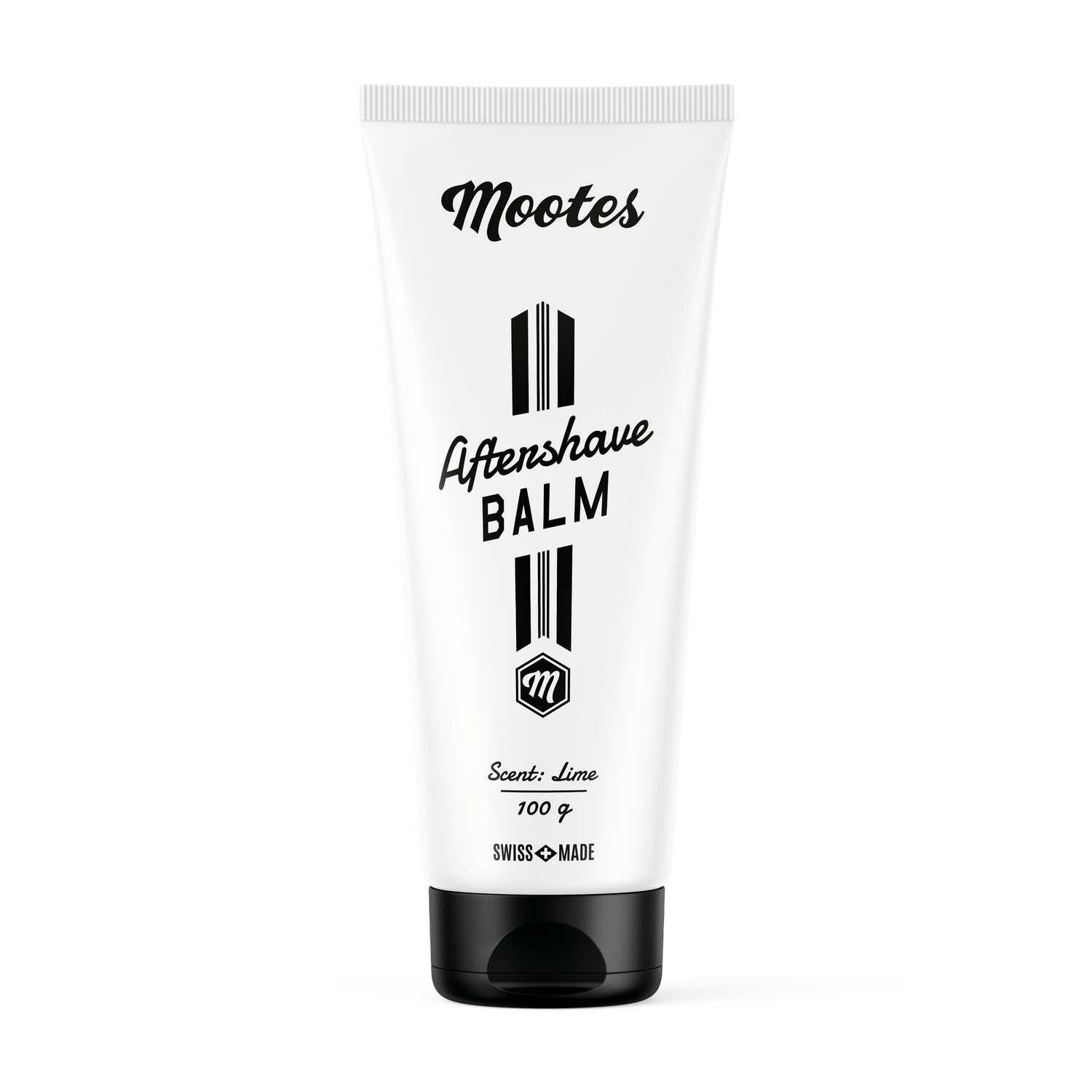 Aftershave Balsam Lime Mootes vegane Pflege mit Aloe Vera und zitrusfrischem Limettenduft aus Schweiz