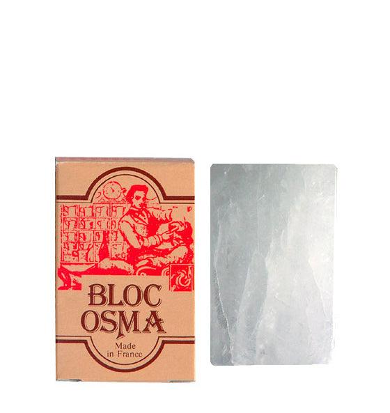 Alaunstein Bloc Osma natürlicher Mineralstein für Rasurpflege mit antiseptiver Wirkung und hautberuhigend.