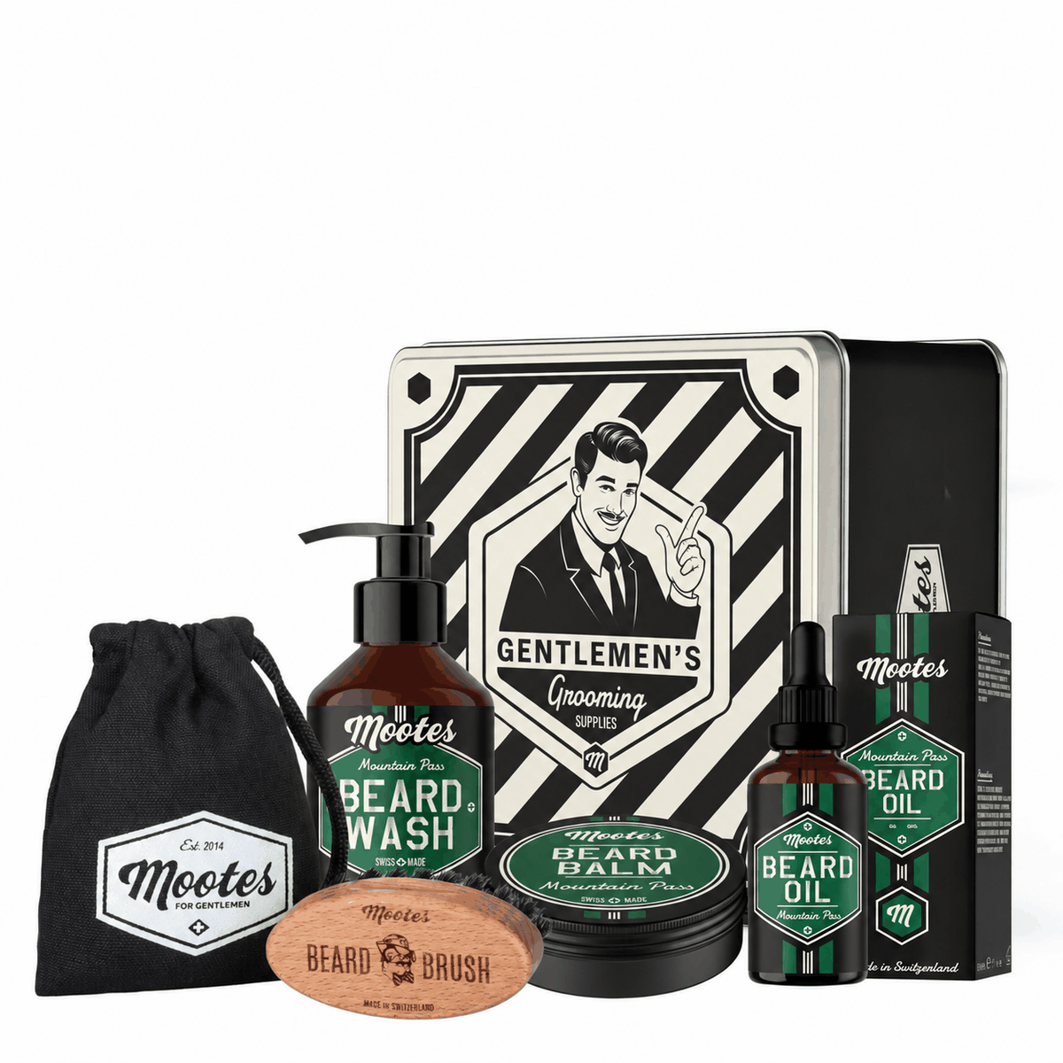 Mootes Beard Care Set Mountain Pass