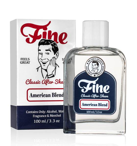 Aftershave Lotion Fine Accoutrements Classic American Blend mit traditionellem Barbershop-Duft und Menthol.