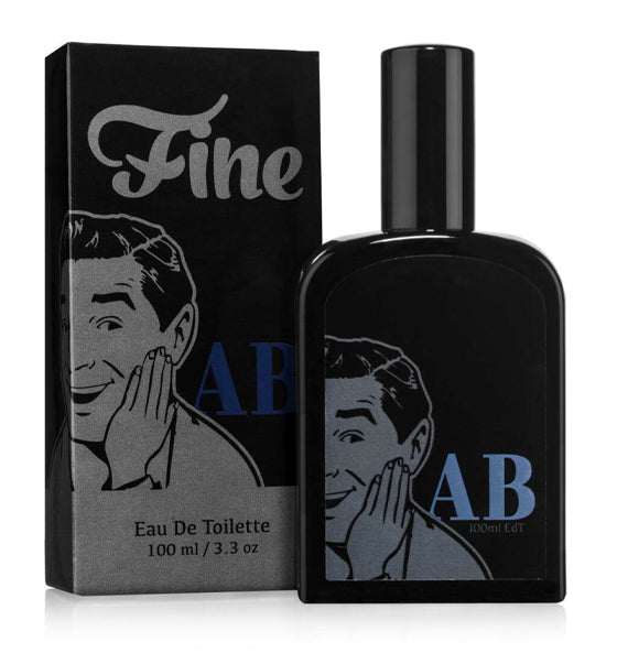 Eau De Toilette - Fine Accoutrements American Blend Herrenparfum mit Zitrus, Leder und Chrome Duftnoten in schwarzer Flasche und Verpackung