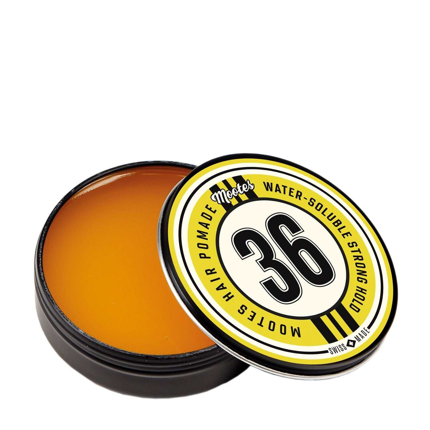 Haarpomade #36 Strong Hold Wasserlöslich von Mootes mit starkem Halt, glänzendem Finish und leicht auswaschbar