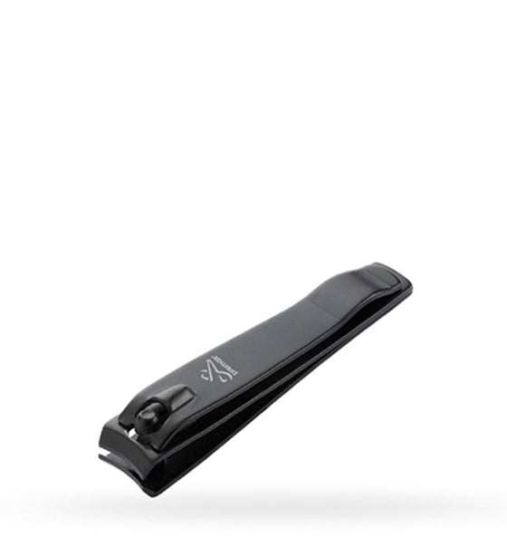 Nagelknipser 8cm Premax schwarz robust für Finger- und Fußnägel aus der Black Collection