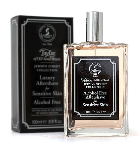 Aftershave Lotion Jermyn Street Collection von Taylor ohne Alkohol für empfindliche Haut mit frischem Zitrusduft