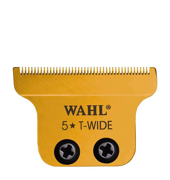 WAHL Trimmer Detailer Cordless Gold Schnittblatt T-WIDE für präzise Haarschneidarbeiten