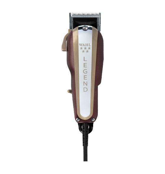 Wahl Legend Clipper Haarschneidemaschine mit robustem V9000 Motor und verchromtem Schneidsatz, inkl. 8 Aufsteckkämmen und 4-Meter-Kabel