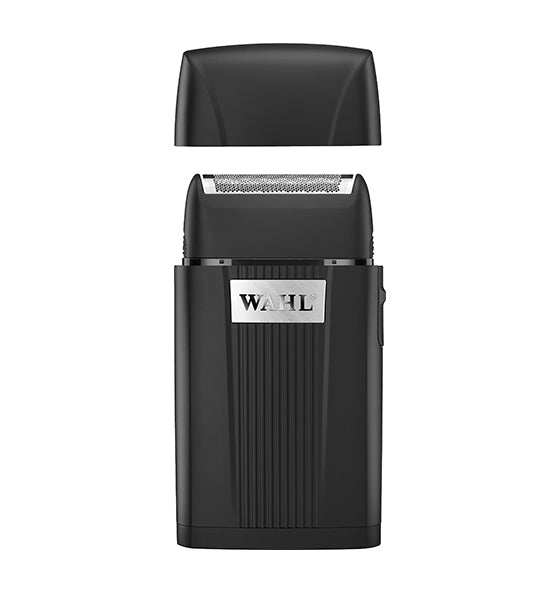 Wahl Rasierer Super Close mit Akku, leisem Betrieb und Reiseetui, inkl. Ersatzmesser und Scherfolie