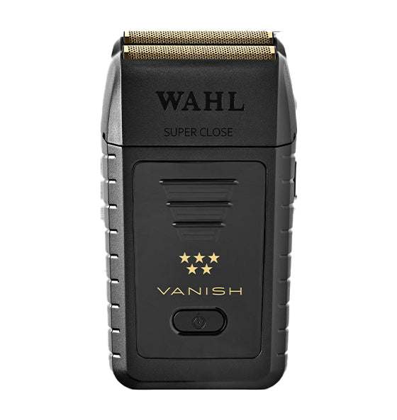 Wahl Vanish Shaver Rasierer mit Goldfolie, ergonomisch, langer Akkubetrieb, für hautfreundliches Finish.