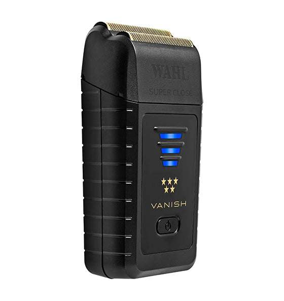 Wahl Rasierer Vanish Shaver mit Goldfolien und LED-Akkustatusanzeige für sanfte Rasur