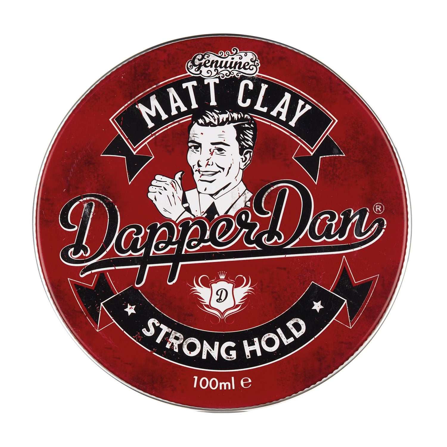 Pomade Matt Clay - Dapper Dan starker Halt mattes Finish Haarstyling 100ml Dose