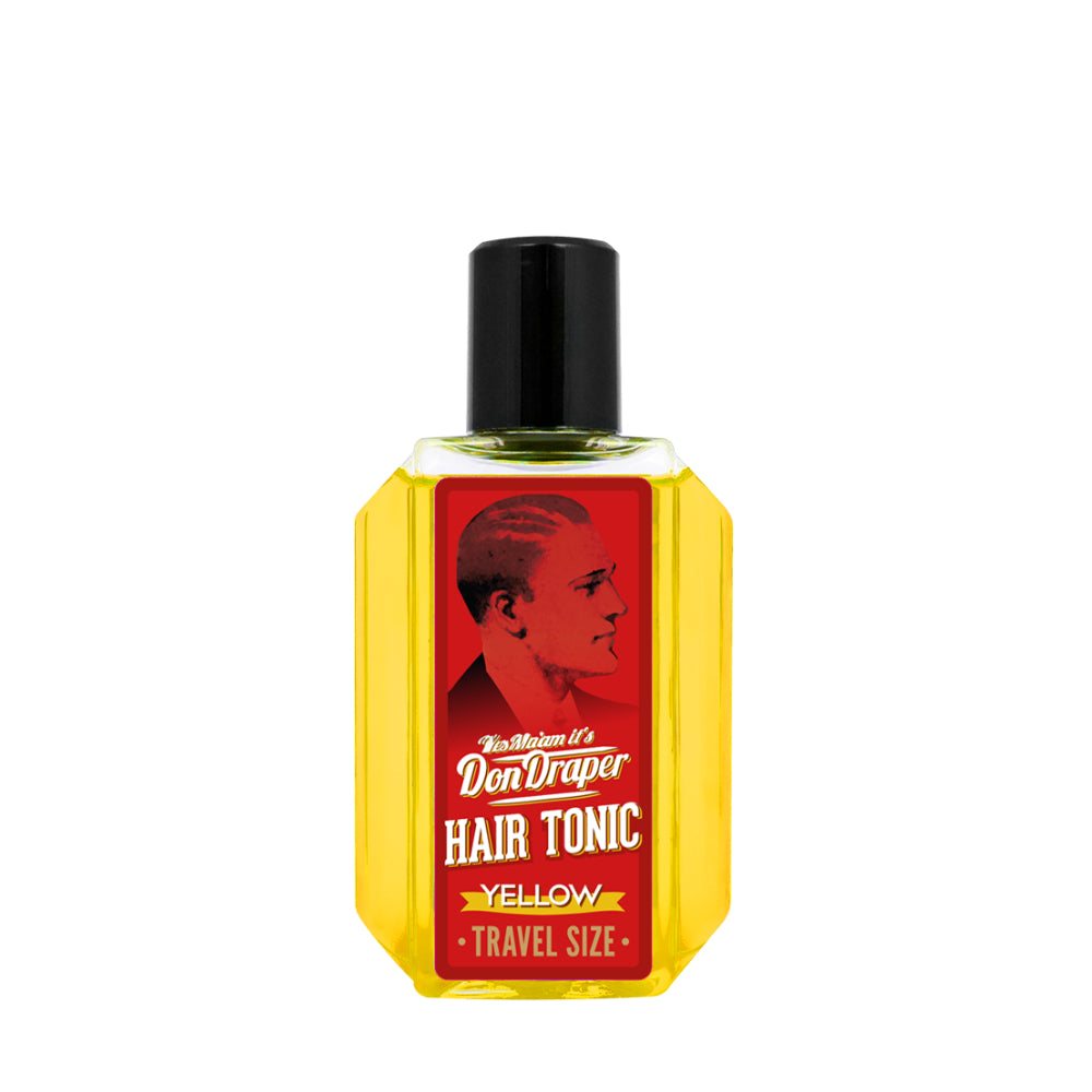 Don Draper Hair Tonic Yellow ölfrei für natürlichen Glanz, leichte Pflege und leichten Halt
