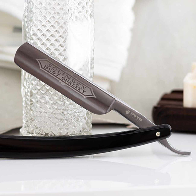 Straight Razor Best Quality Cellidur Round Point 5/8" - Dovo