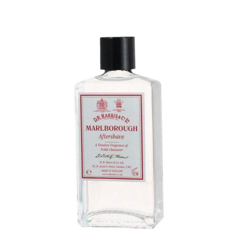 Aftershave Lotion Marlborough von D.R. Harris mit Zeder- und Sandelholzduft, desinfizierend und feuchtigkeitsspendend.