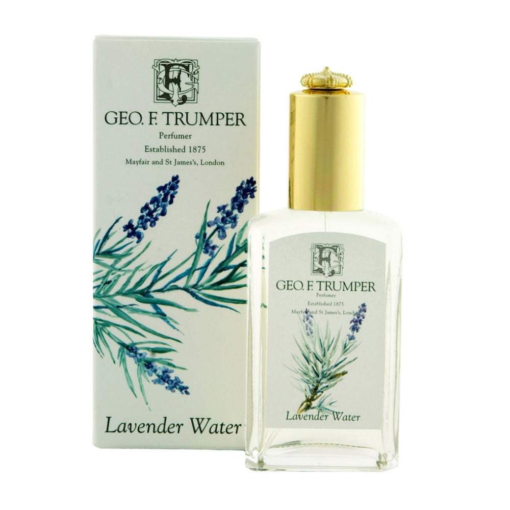 Eau de Toilette Lavender Water - Geo F. Trumper mit erfrischendem Lavendel- und Sandelholzdüften in eleganter Verpackung