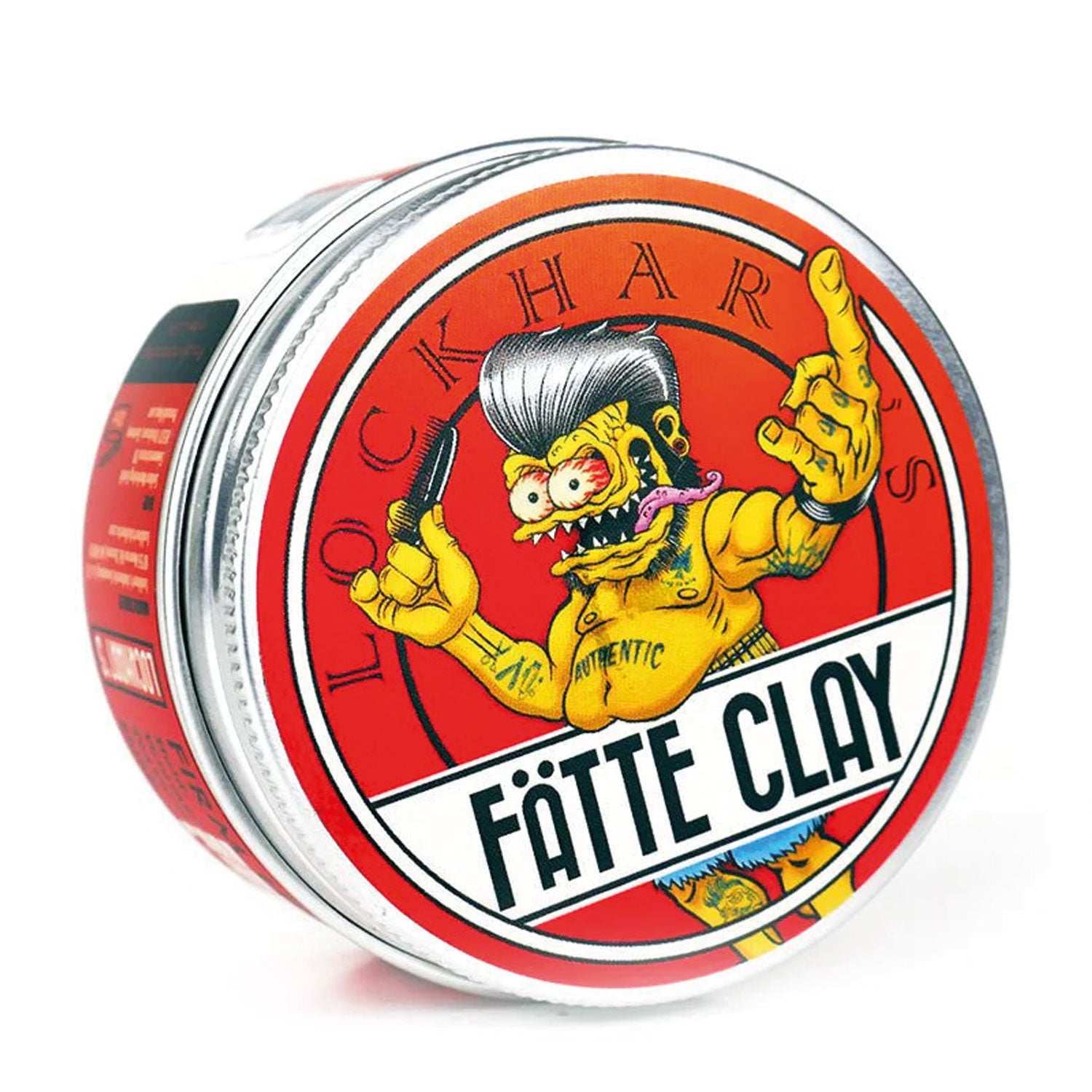 Lockhart's Fätte Clay Haarpomade mit starkem Halt und mattem Finish für voluminöse Stylings