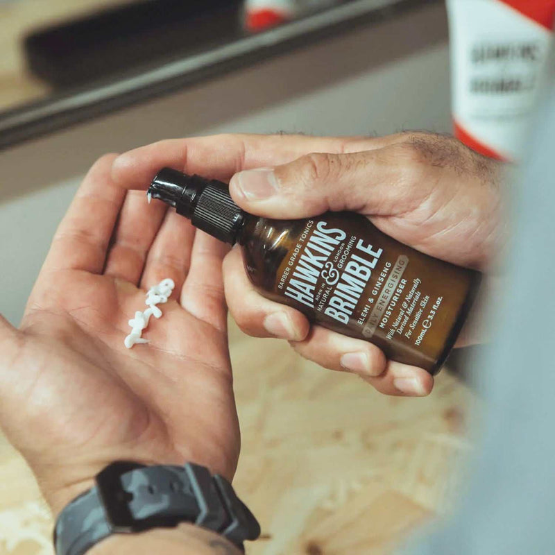 Feuchtigkeitscreme Hawkins & Brimble handcreme spendet intensive Feuchtigkeit für strahlenden Teint