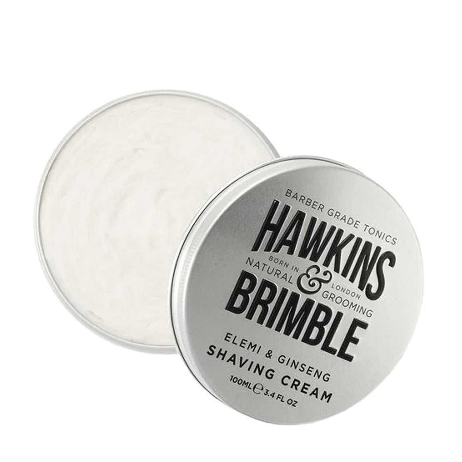 Rasiercreme Hawkins & Brimble mit natürlicher Formel für sanfte und gründliche Rasur