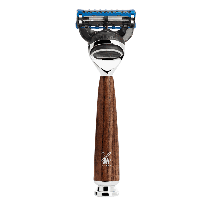 Mühle RYTMO Systemrasierer Gillette Fusion Esche gedämpft