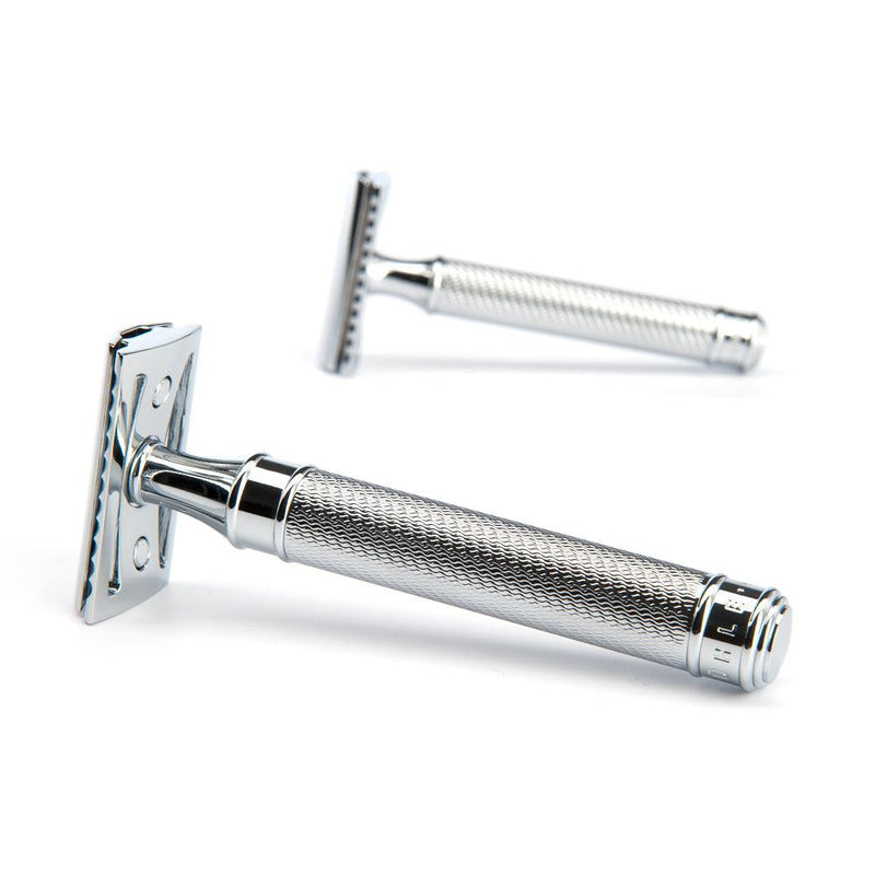 Traditional Grande Chrome-plated Safety Razor - Mühle