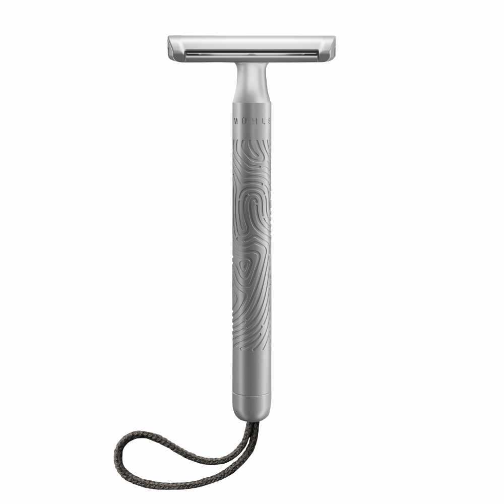 Moderner Rasierhobel Companion - Mühle mit langem Griff und nachhaltigem Design für Herren und Damen