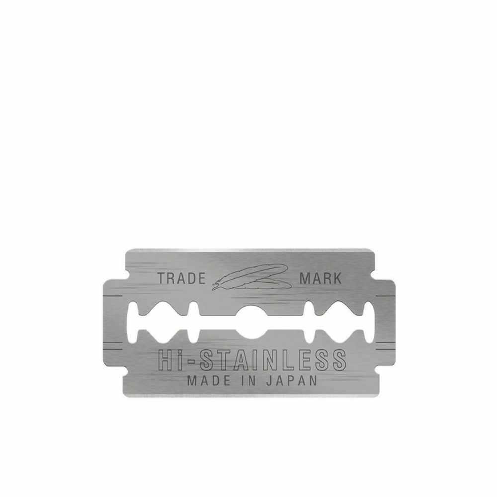Feather Rasierklinge FH-10 aus japanischem Edelstahl für präzises und hautschonendes Rasieren