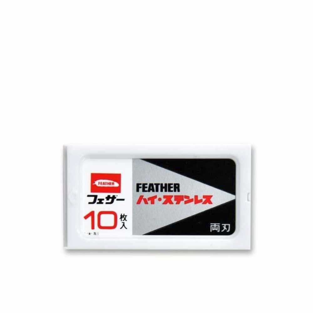 Rasierklingen FH-10 - Feather, extrem scharfe, langlebige Rasierklingen für präzise und hautschonende Rasurergebnisse