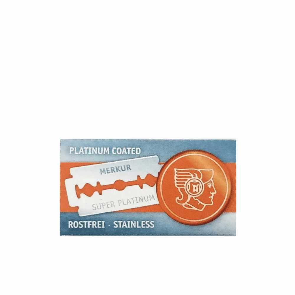 Rasierklingen Merkur mit mittlerer Schärfe, hautschonend und rostfrei für empfindliche Haut und Einsteiger
