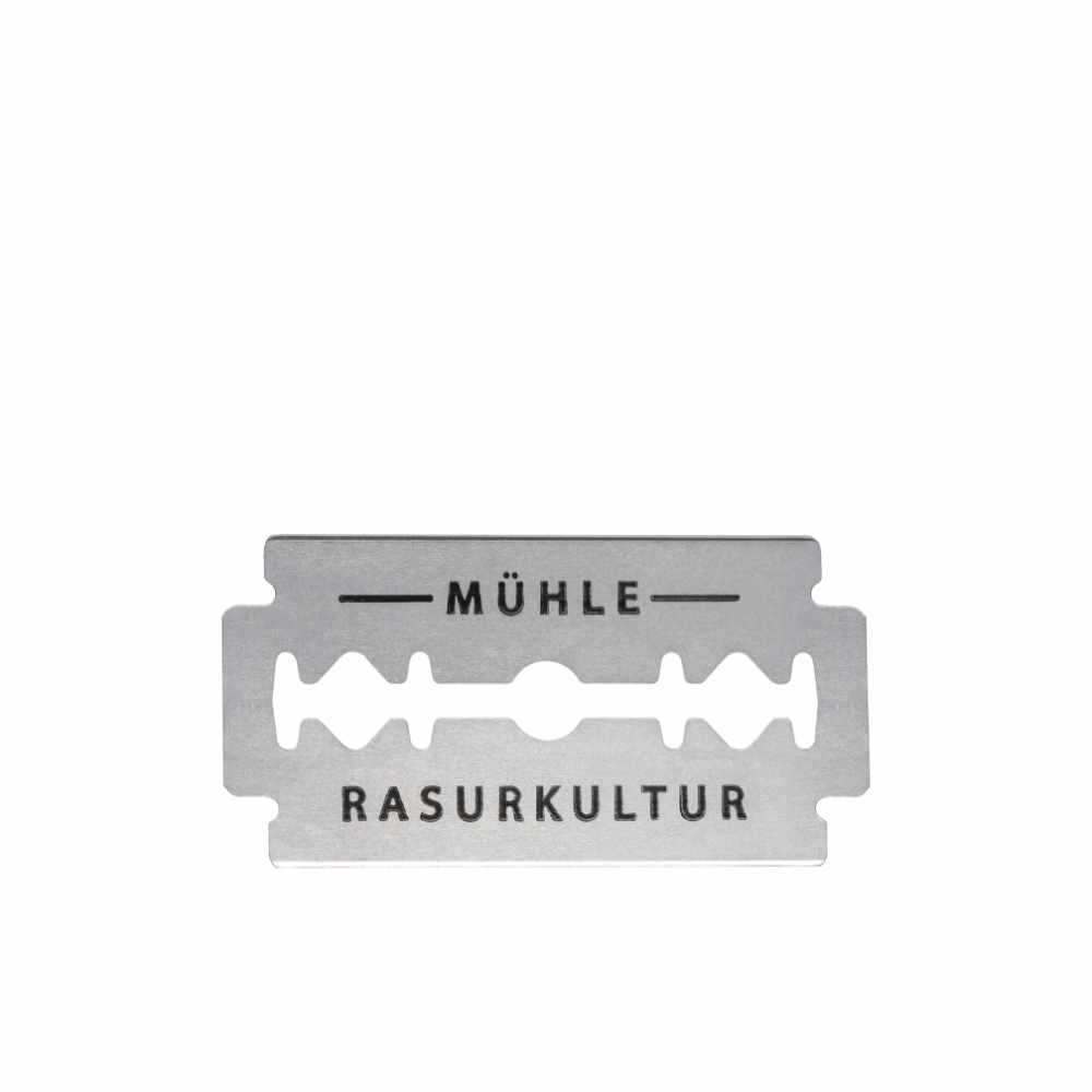 Rasierklinge von Mühle für hautschonende, gründliche Rasur und deutsche Markenqualität