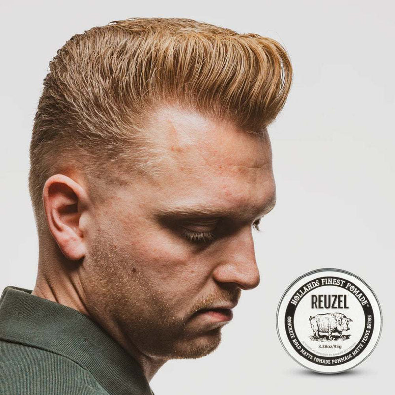 Hair Pomade Concrete Hold Matte Pomade - Reuzel