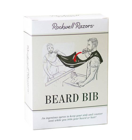 Bartlatz Rockwell Razor zum Auffangen von Barthaaren beim Rasieren mit Saugnäpfen zur Spiegelbefestigung