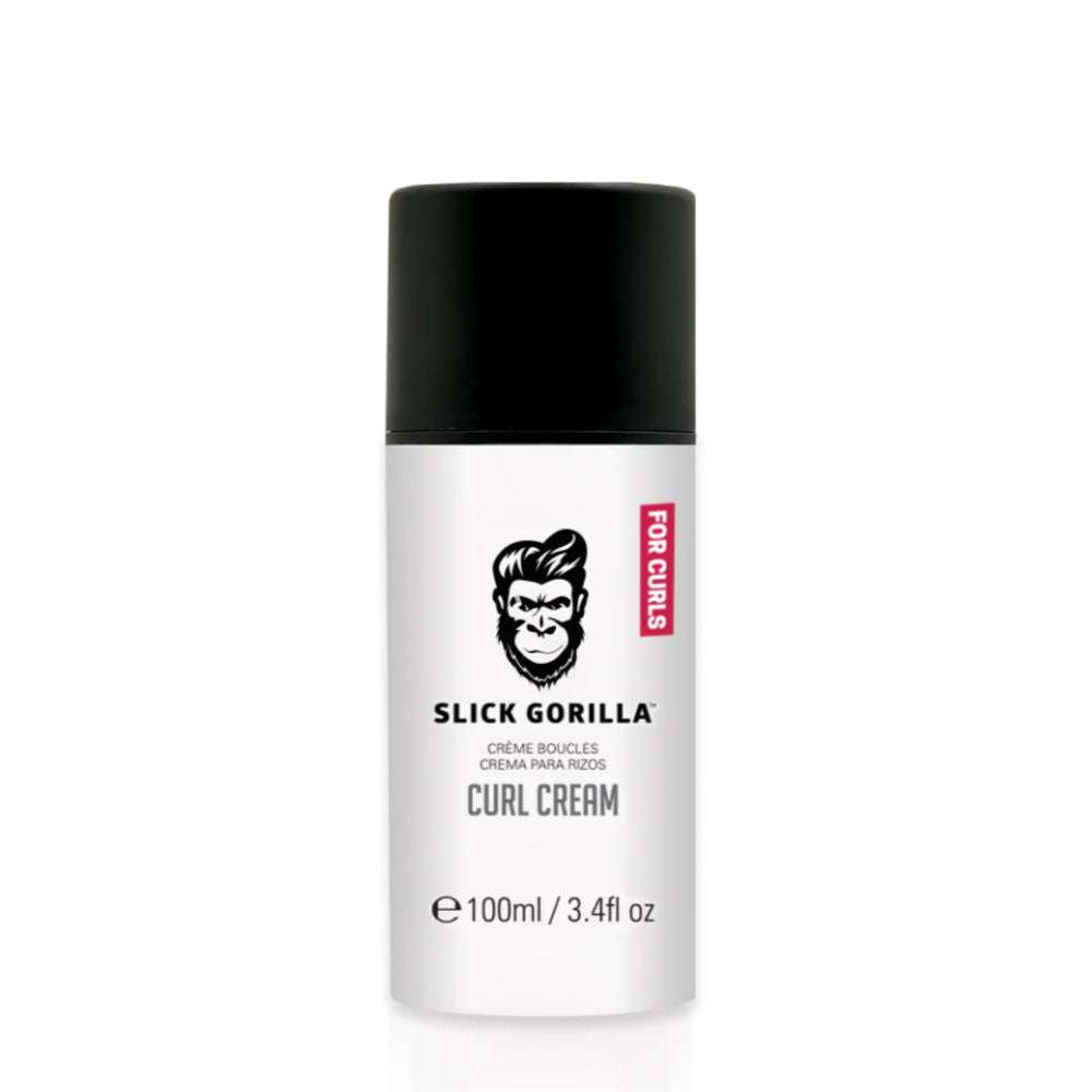 Lockencreme Curl Cream von Slick Gorilla für definiertes lockiges Haar in 100 ml Verpackung