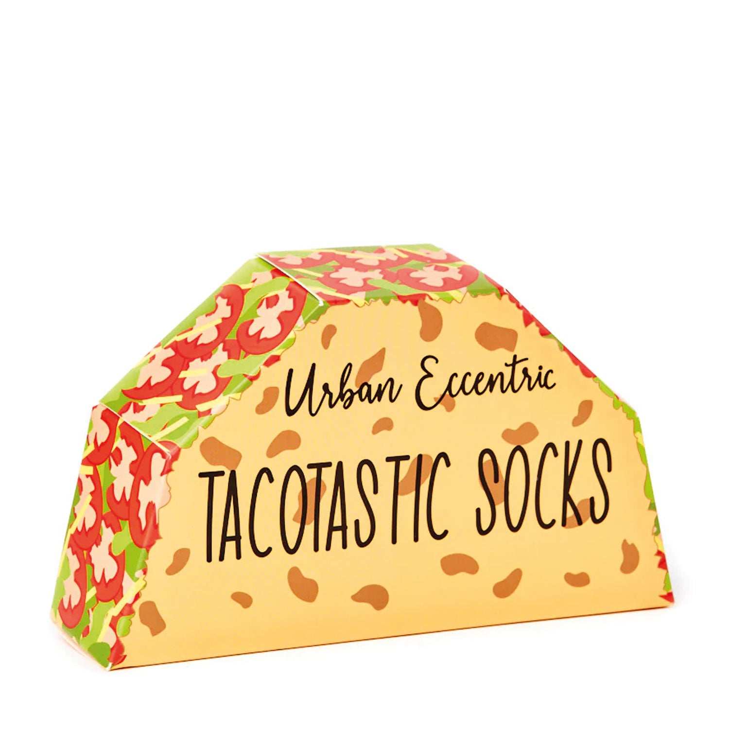 Urban Eccentric Taco Socks Geschenkbox mit bunten Tacosocken aus Baumwolle