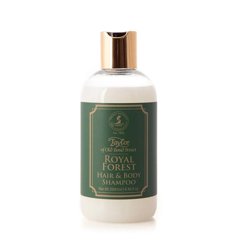 Taylor of Old Bond Street Hair & Body Shampoo Royal Forest für sanfte Pflege und frischen Duft