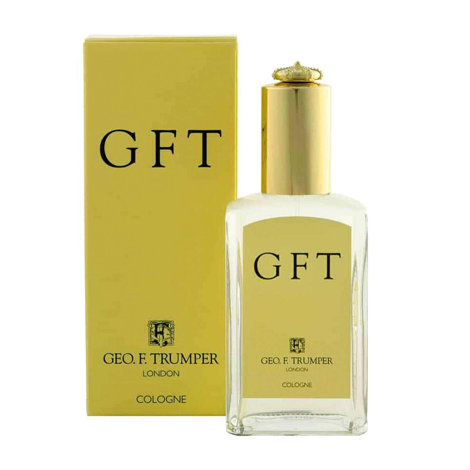 Eau de Cologne GFT von Geo F. Trumper mit frischen Zitrusnoten, Zedernholz und Moschus für maskuline Eleganz.