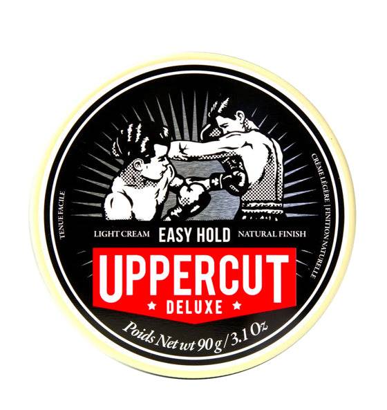 Haarpomade Easy Hold - Uppercut Deluxe mit leichtem Halt und natürlichem mattem Finish für unkompliziertes Styling.