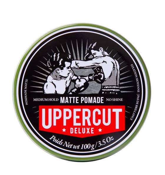 Haarpomade Matte Pomade Uppercut Deluxe Dose mit mittlerem Halt und mattem Finish, 100 g