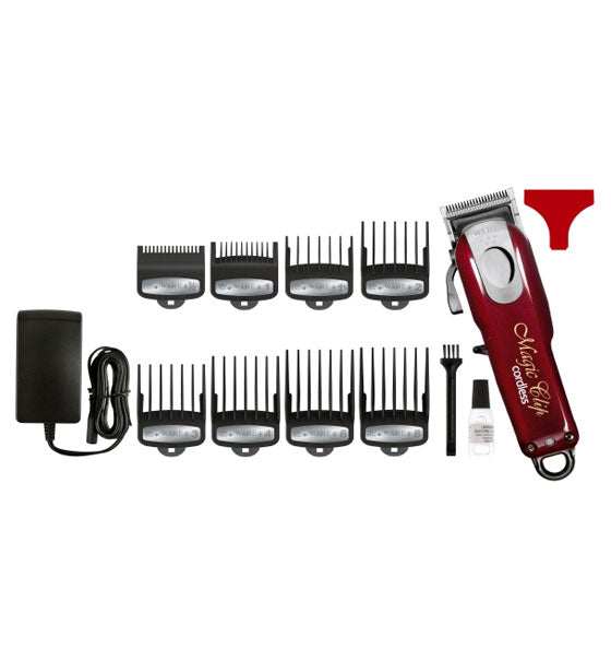 Haarschneidemaschine Magic Clip Cordless - WAHL mit 8 Aufsteckkämmen, kabellosem Design und Zubehörset
