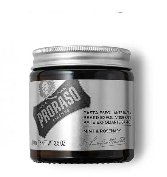 Proraso Bartpeeling Minze & Rosmarin für sanfte Reinigung und Pflege der Barthaut