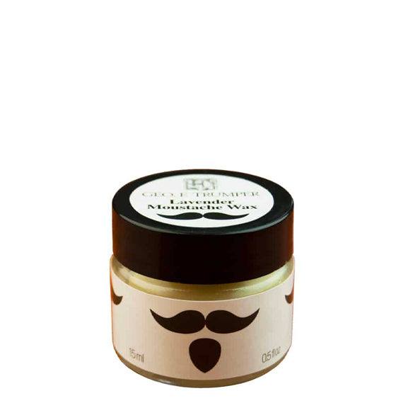 Schnauzwachs Lavendel Geo F Trumper mit festem Halt und dezentem Lavendelduft für alle Haarfarben