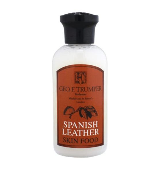 Geo F. Trumper Skin Food Spanish Leather Pre-Shave und Aftershave Pflege für glatte, mit Feuchtigkeit versorgte Haut