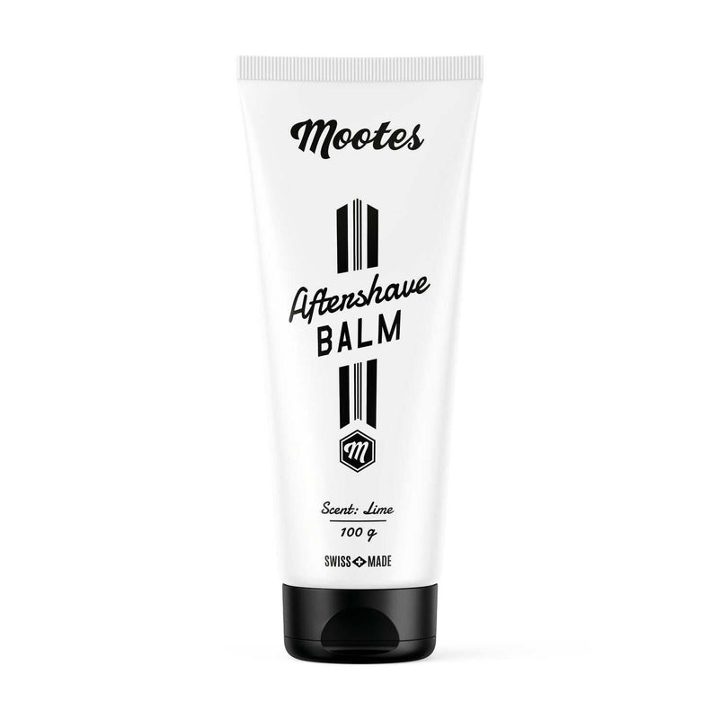 Aftershave Balsam Lime Mootes vegane Pflege mit Aloe Vera und zitrusfrischem Limettenduft aus Schweiz