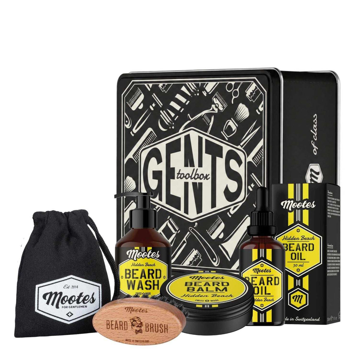 Ensemble de soins pour la barbe Mootes Hidden Beach