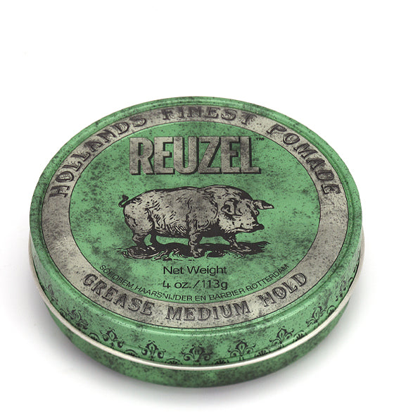 Haarpomade green grease medium hold - Reuzel