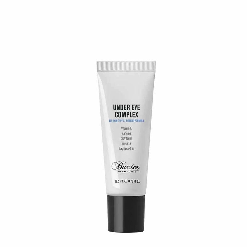 Augencreme Baxter of California für Männer mit Koffein, Hyaluronsäure und Vitamin E gegen Schwellungen und Falten