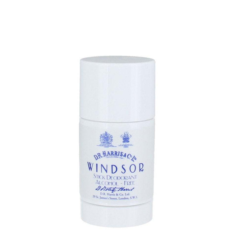 Deostick Windsor von D. R. Harris, alkoholfreier Deostick mit frischem Duft aus Zitrus, Grapefruit, schwarzem Pfeffer und Vetiver, hautfreundlich und ergiebig.